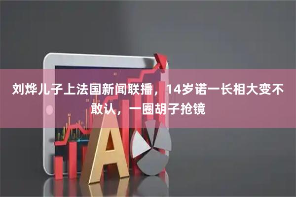 刘烨儿子上法国新闻联播，14岁诺一长相大变不敢认，一圈胡子抢镜